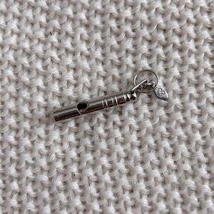Small whistle keychain